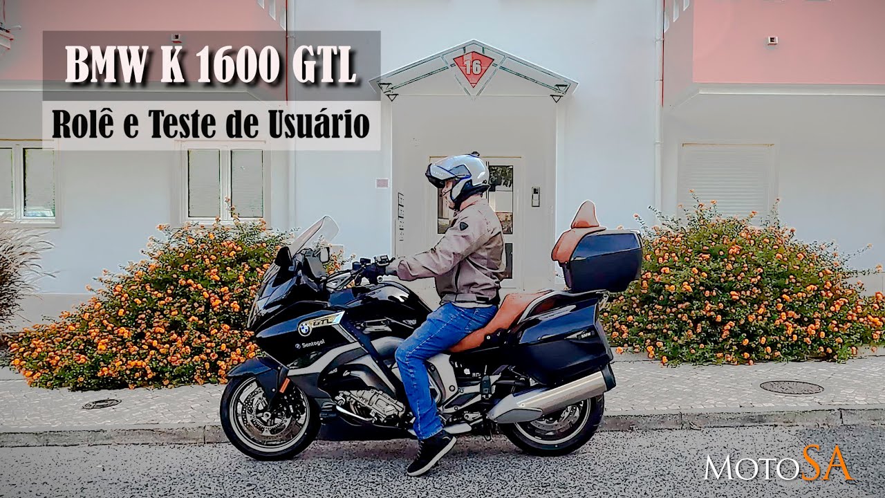 Teste da BMW K 1600 GTL no Rolê em Portugal