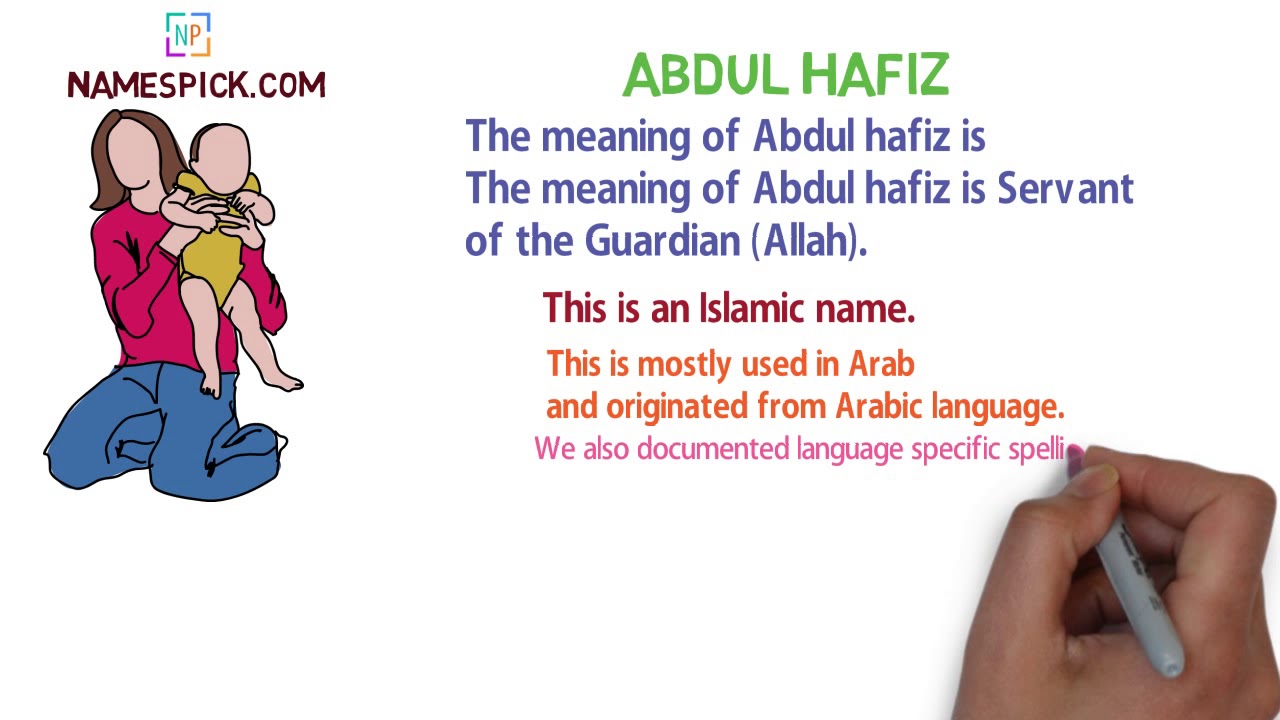 The meaning of Abdul hafiz