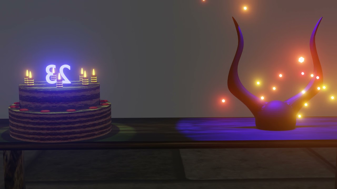 Maleficent Horn in Blender