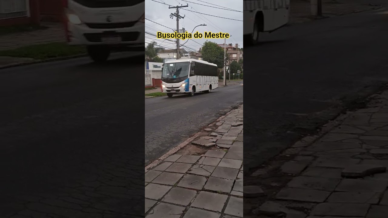 Marcopolo New Senior da Auto Via&ccedil;&atilde;o Catarinense fretamento em Porto Alegre RS #onibus #onibusbrasil
