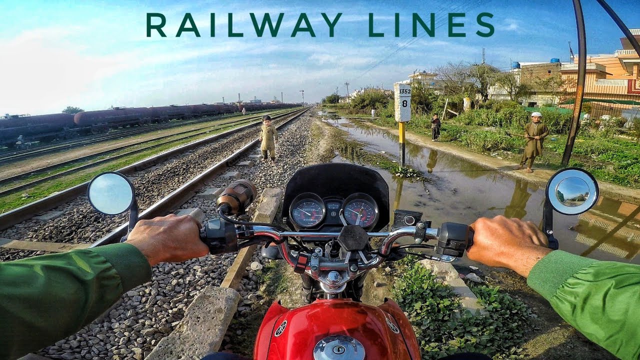 Railway Lines Off Road POV ASMR PURE SOUND 🎧