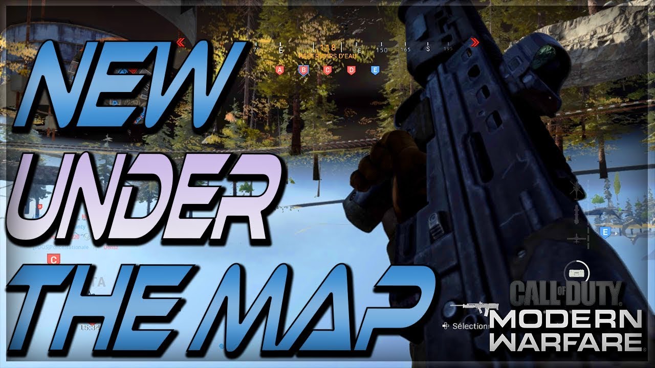 COD MW - *NEW* EASY SOLO UNDER MAP GODMODE GLITCH | MW Multiplayer Glitches !