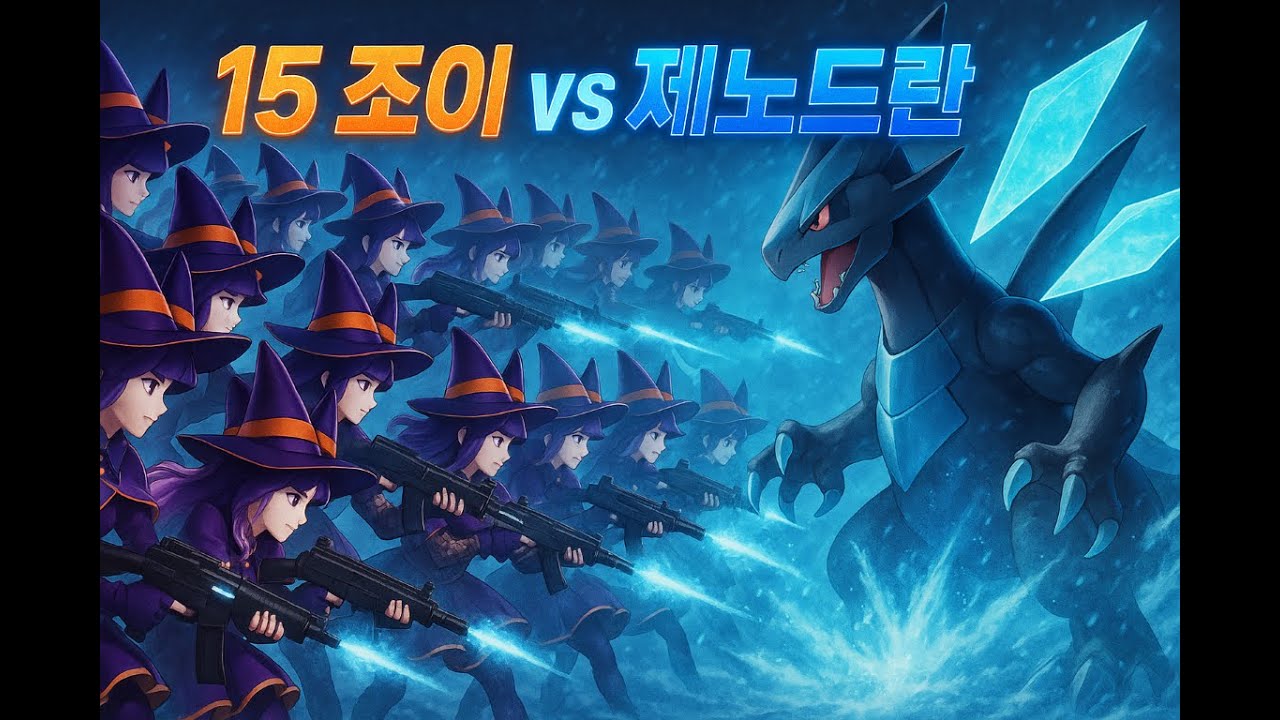 [팰월드 레이드 1, 조이, 귀운다냉] 15+6(+1)조이 VS 제노드란 궁극