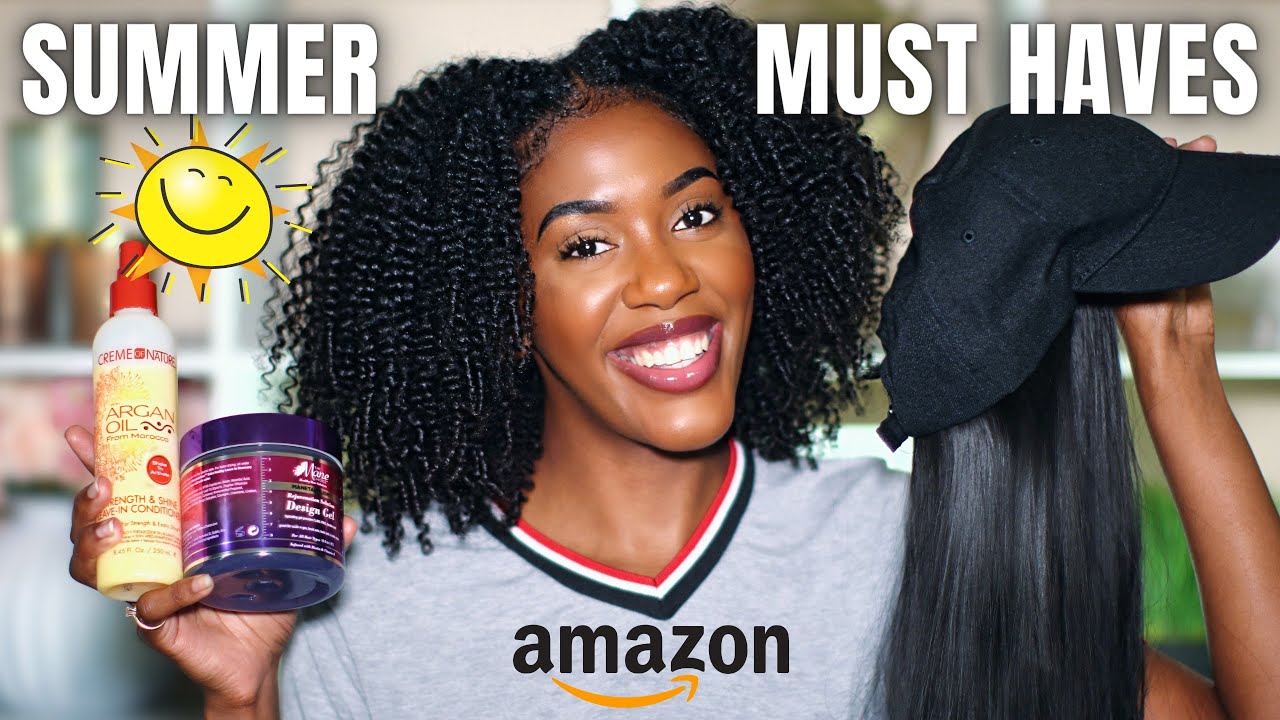 10 SUMMER MUST HAVES FOR NATURAL HAIR - AMAZON EDITION | You NEED These Items NOW!