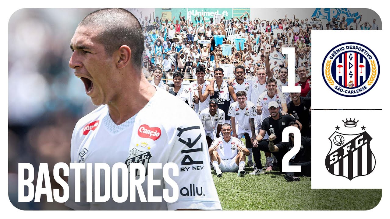 SÃO CARLENSE 1 X 2 SANTOS | BASTIDORES | COPINHA (10/01/26)