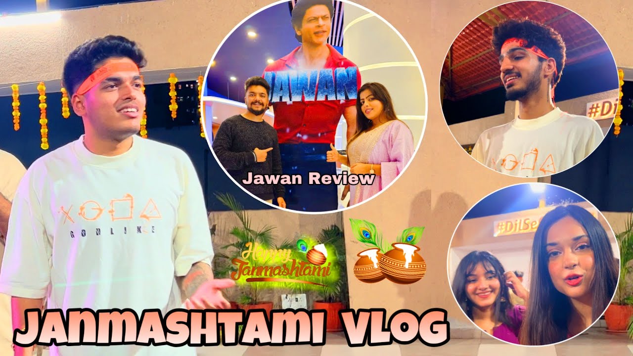 Day 1 - Janmashtami Vlog With Jonathan Gaming And Whole Godlike Family