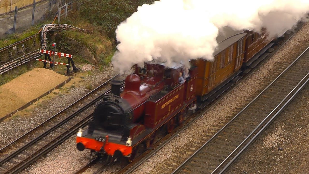 Steam on the Underground: Heritage train 150, 13th Jan 2013