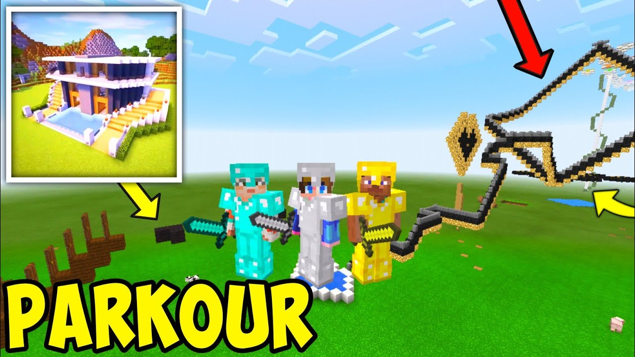 Multiplayer Parkour In Craft World 2024 Gameplay | Craft World - Master Block 3d