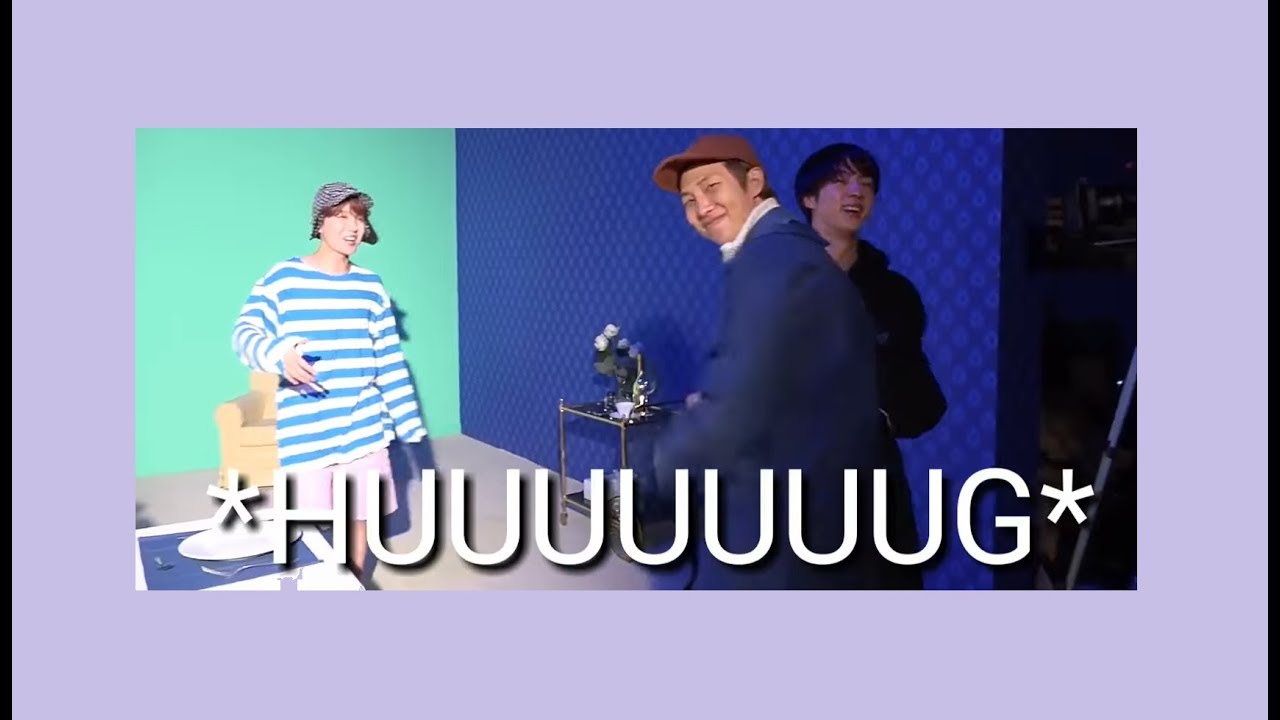 NAMJIN analysis when they went TOGETHER to support Hoseok during Daydream M/V making