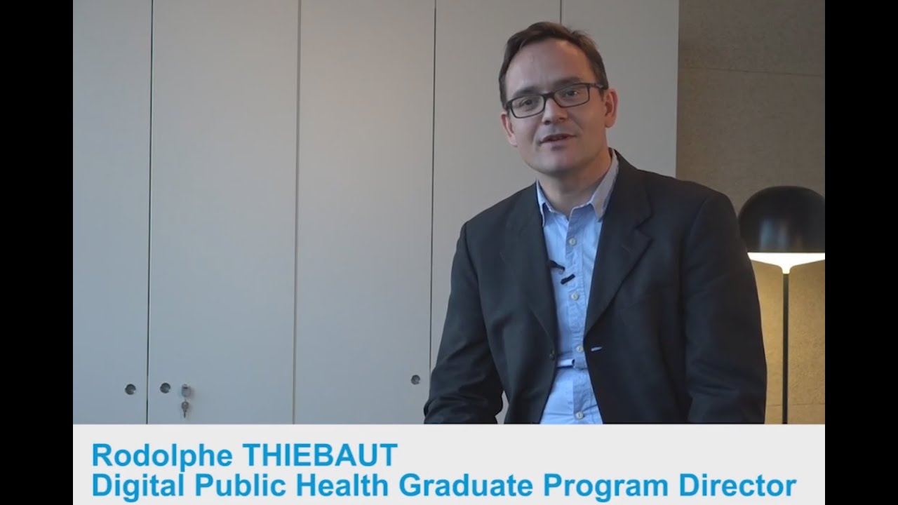 Digital Public Health Graduate Program Bordeaux