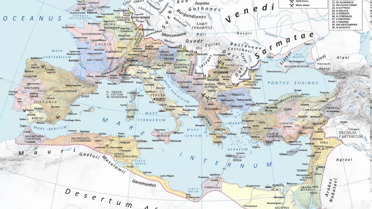 Roman History 16 - Domitian To Trajan 80 - 117 AD