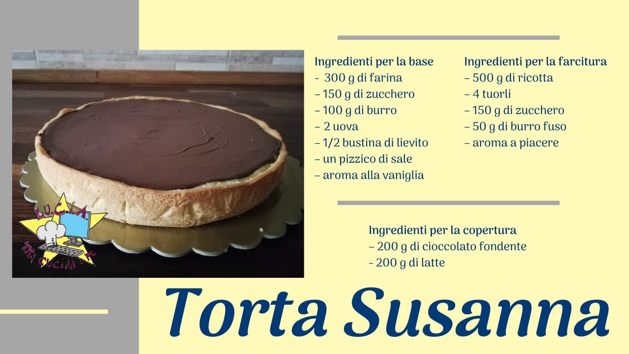 #Torta #Susanna