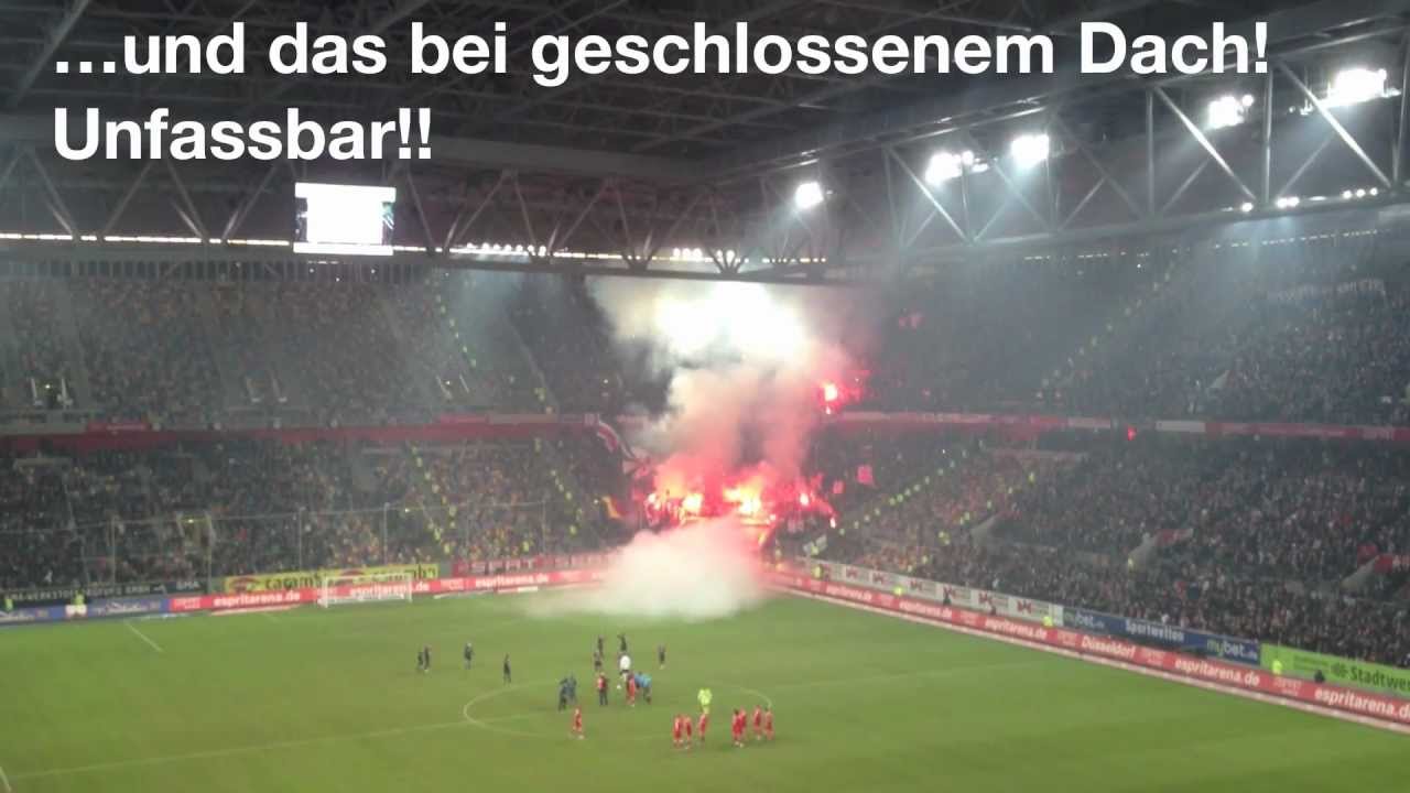 Fortuna Düsseldorf vs Eintracht Frankfurt (Pyro, Elfmeter, Rösler...) 13.2.2012
