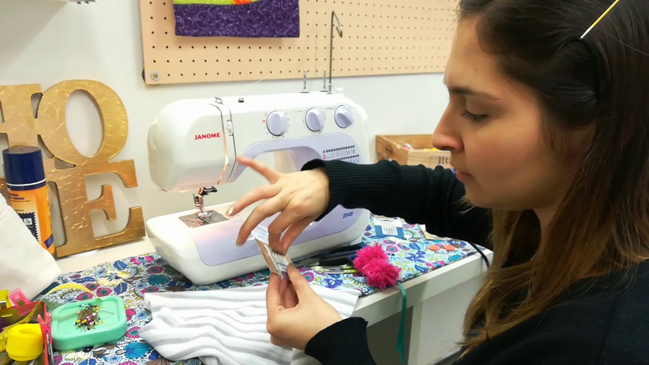 Janome 2049 - Costuras elastizadas (Parte 3)