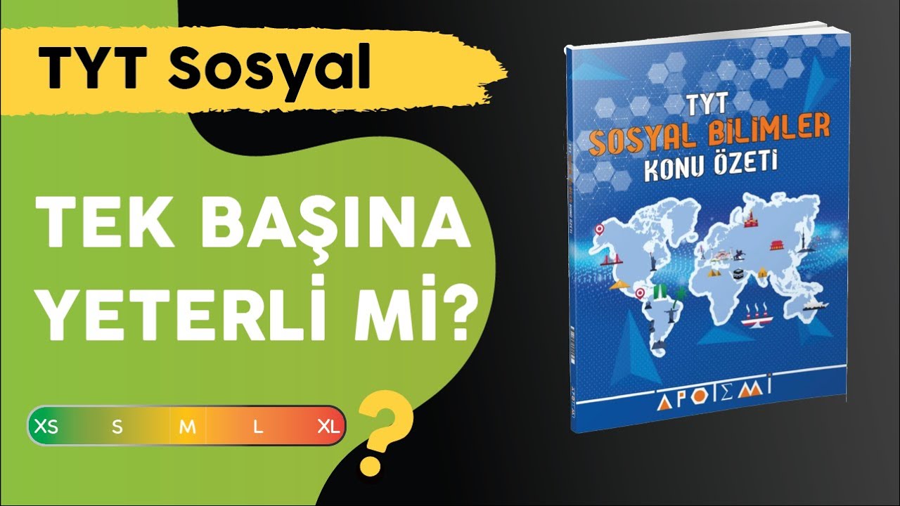 Tek Başına Yeter Mi? Apotemi TYT Sosyal Konu &Ouml;zetini İnceledim!