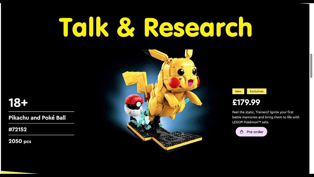 Lego Live Stream | Talk & Research Medieval & Pokémon Lego Sets