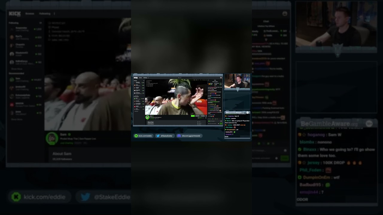 Kick CEO Eddie witnesses 150k+ view bots in action himself