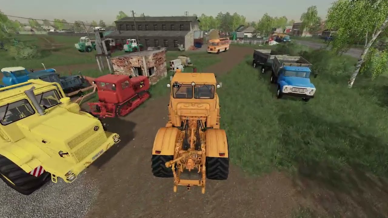 FS 19     Я   Работаю  в  колхозе  #2           карта  колхоз  ПАРТСЪЕЗД