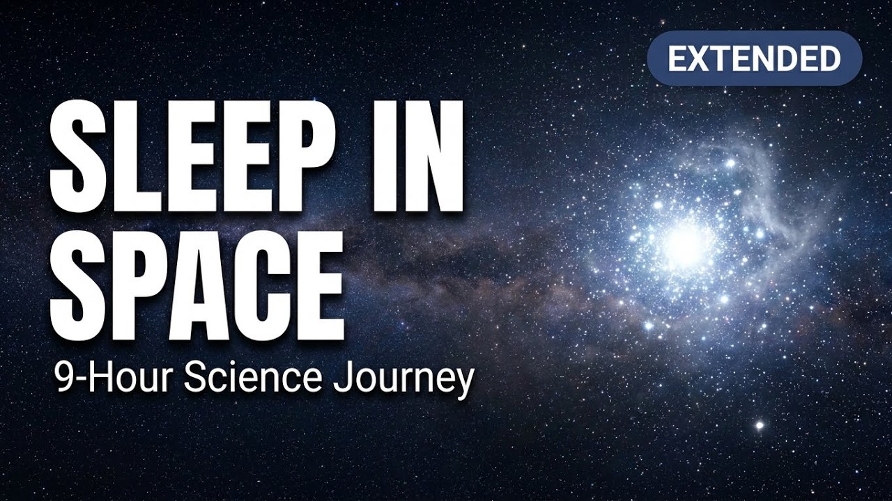 Cosmic Calm – Science & Space Before Sleep | 1 Hour Narration + 8 Hours Deep Sleep Ambience