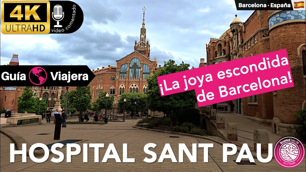 Hospital de Sant Pau: ¡Visitamos una de las joyas menos visitada de Barcelona! España 🇪🇸