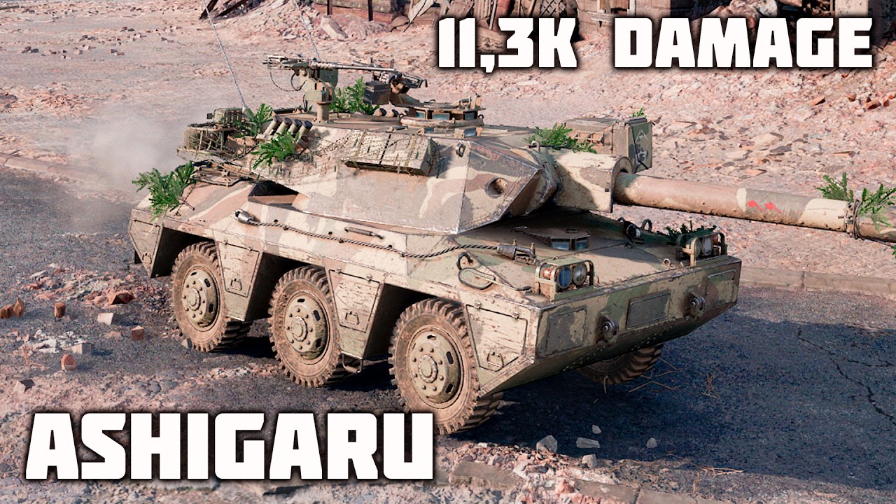 Ashigaru WoT – 5Kills, 11,3K Damage
