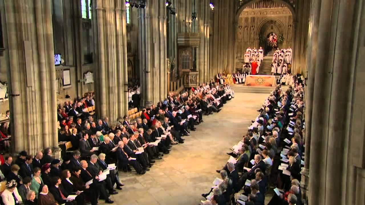 The new Archbishop of Canterbury is enthroned