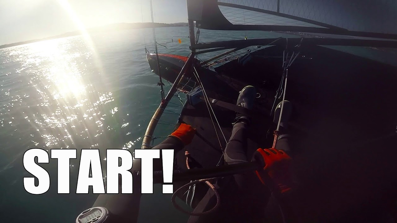 Bladerider Moth Sailing