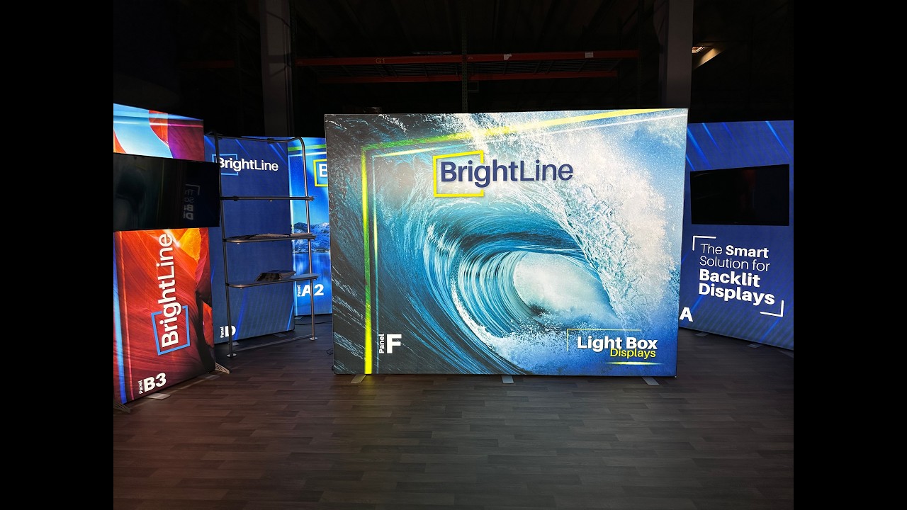 How BrightLine Backlit Displays Work – Versatile, Eye-Catching, and Easy to Set Up