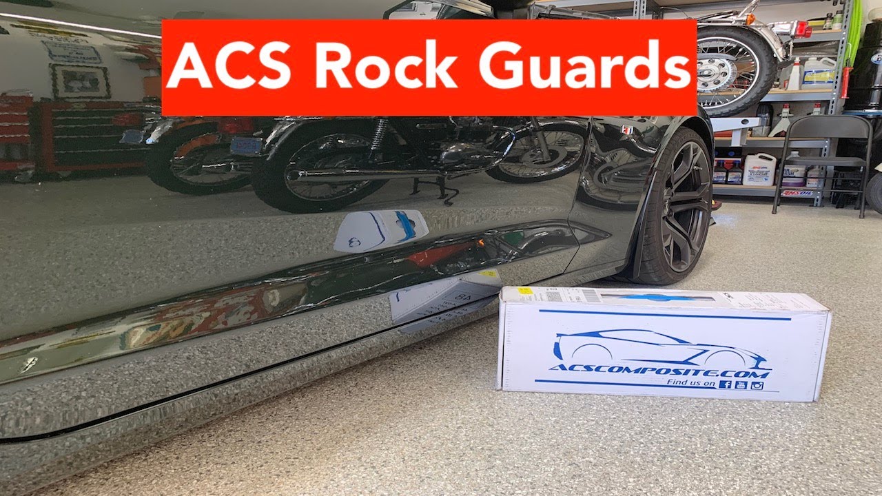 Camaro ASC front and rear rock guard install