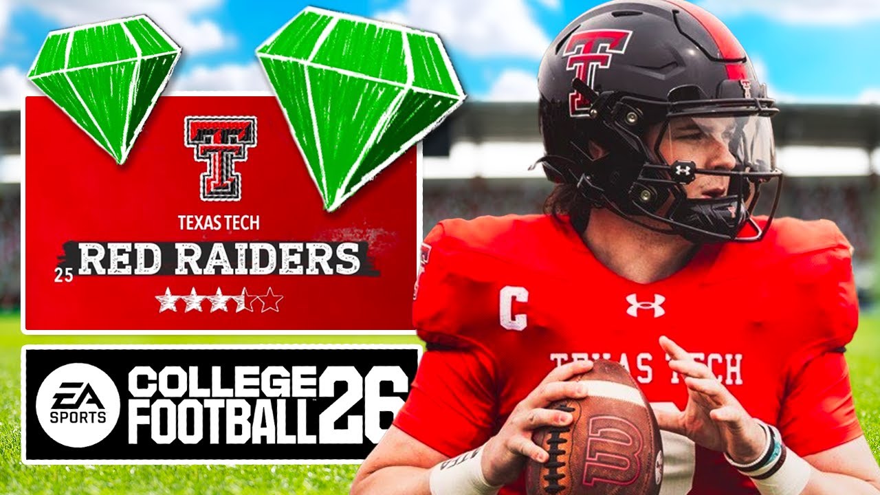 I Rebuilt Texas Tech in CFB 26!