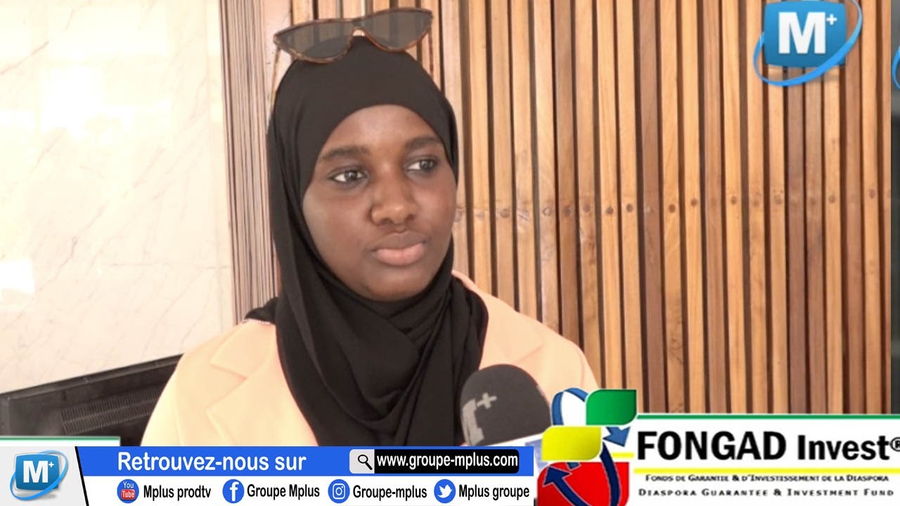 Adji Mareme Ndiaye Coordonnatrice des étudiants du fongad-invest