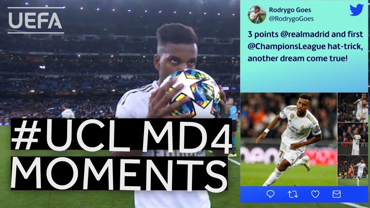 HAALAND, WALKER, RODRYGO: #UCL Matchday 4 Moments