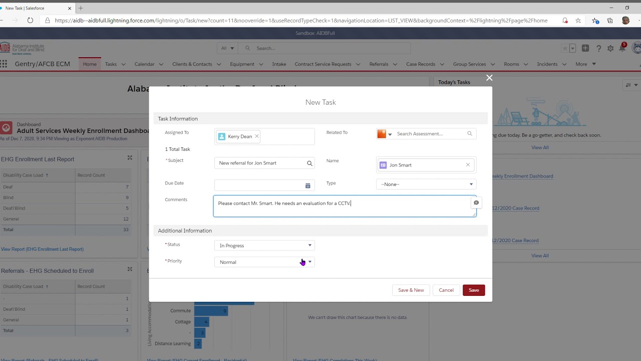 Salesforce - Tasks & Calendar Quick Tutorial