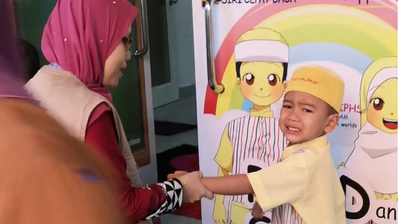 Little Caliphs first day school 2020 VS 2021