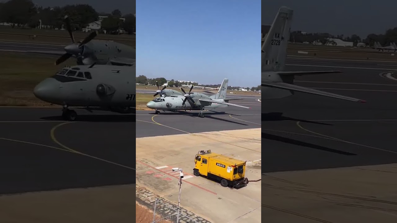 #IAF An-32 Transport Aircraft 🇮🇳