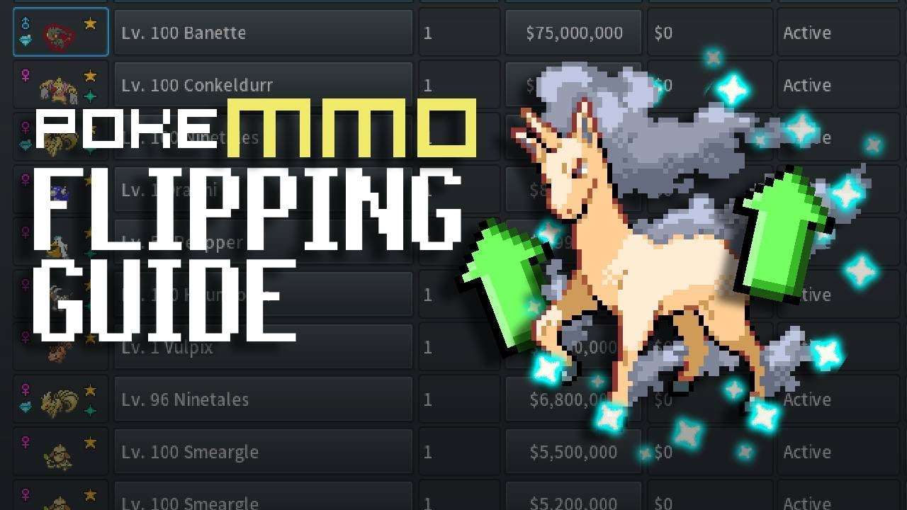 Как переворачивать покемонов в PokeMMO