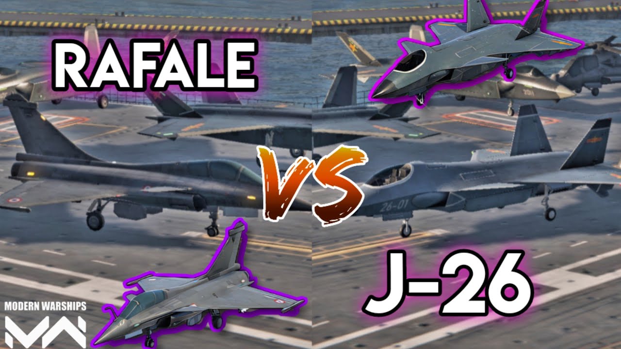 Rafale VS J-26 | Dollar Strike Fighter Damage Comparison Part 2 | Modern Warships