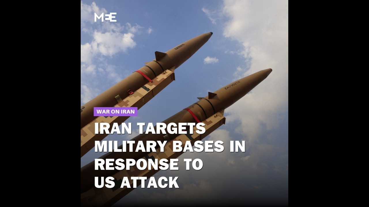 Iran strikes military bases in response to US attack