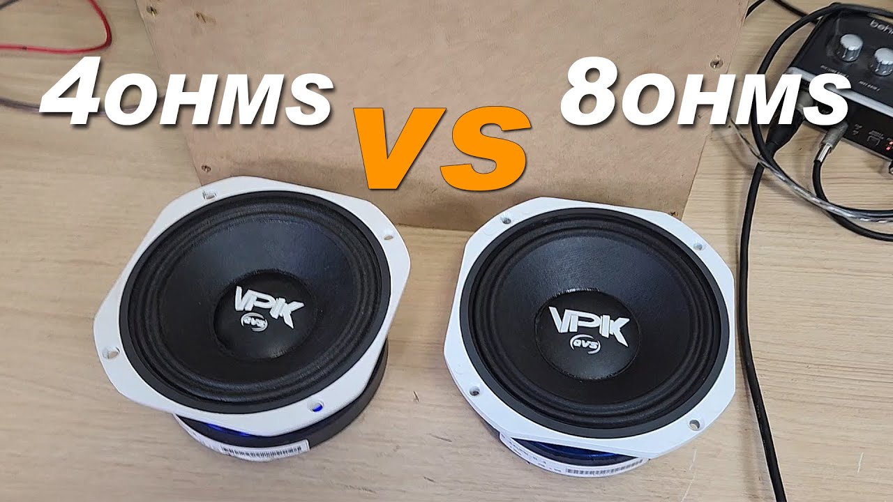 ALTO- FALANTE 4OHMS VS 8OHMS | MARCELO XIMENEZ