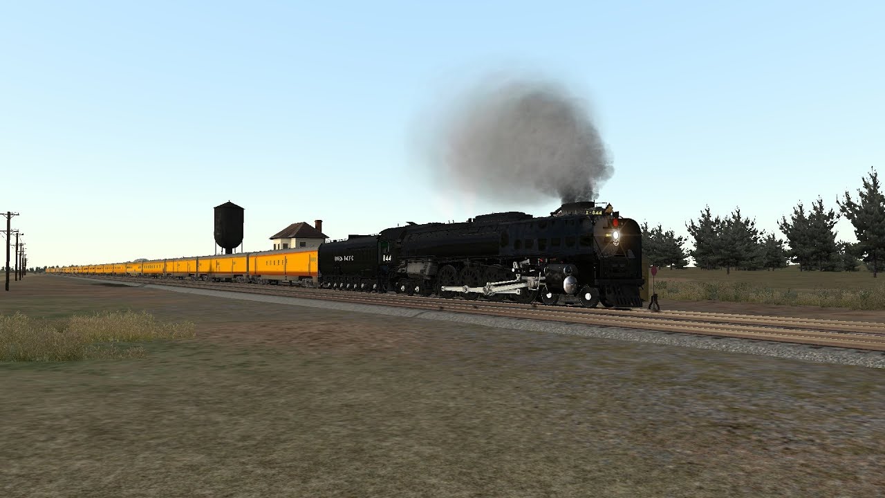 Train Simulator 2020 Smokebox Union Pacific FEF-3 844 Steam Locomotive Mod Pack (12/30/19)