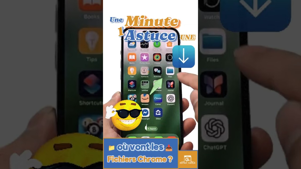 📁 O&ugrave; sont les fichiers t&eacute;l&eacute;charg&eacute;s avec Chrome sur iPhone ? 📱