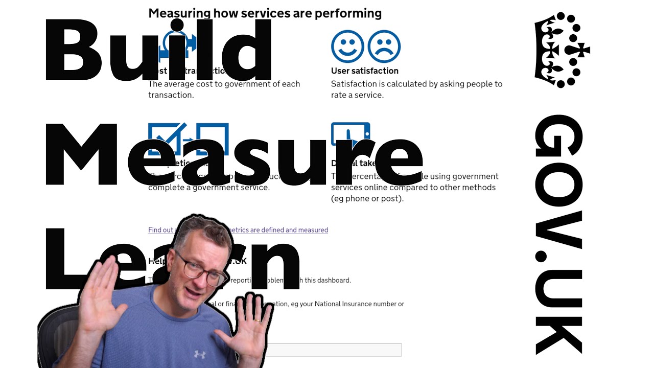 Build, Measure, Learn from GOVUK