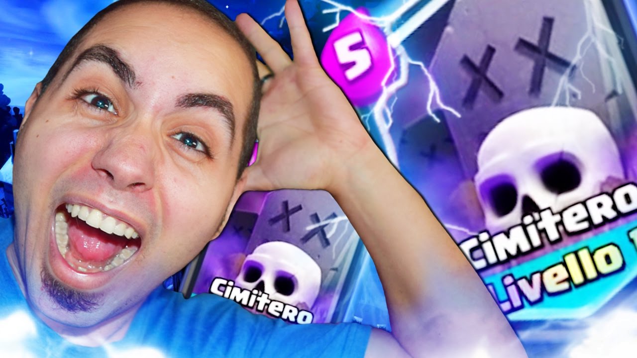 HO TROVATO IL CIMITERO!! EPICO!! - Clash Royale ITA
