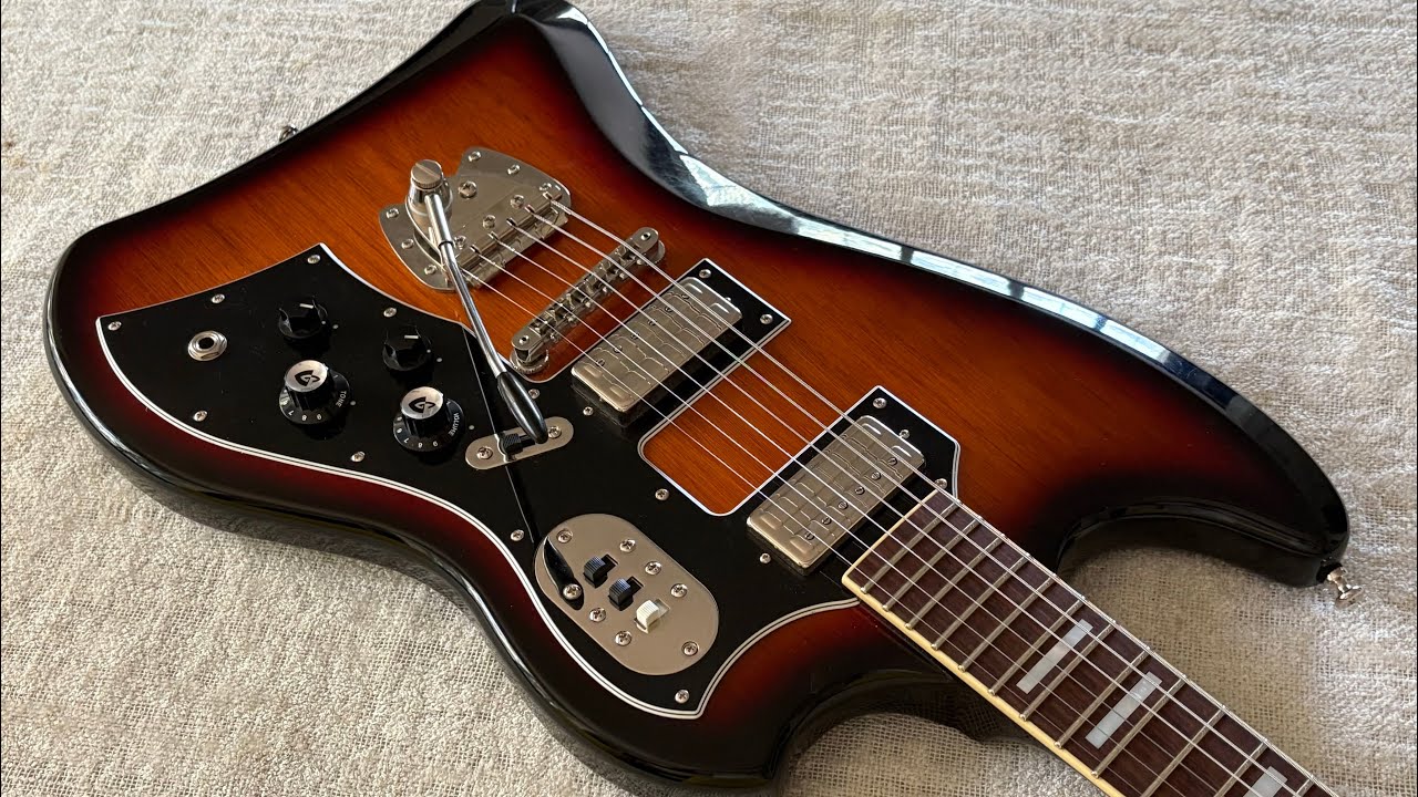 2016 Guild S-200 T-Bird Antique Sunburst 1st Year Reissue Newark St. Collection MIK Korea