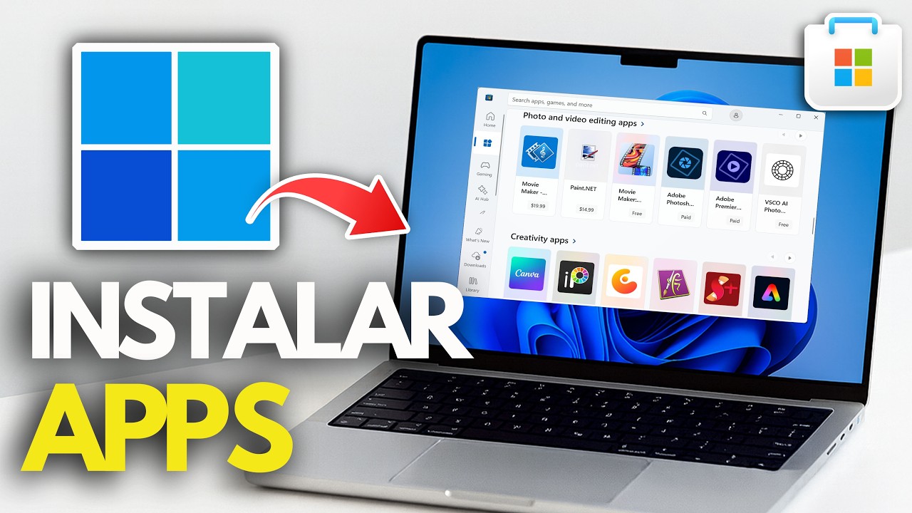 Cómo Descargar Aplicaciones en Laptop y PC Windows 🖥️ | Guía Completa 2026