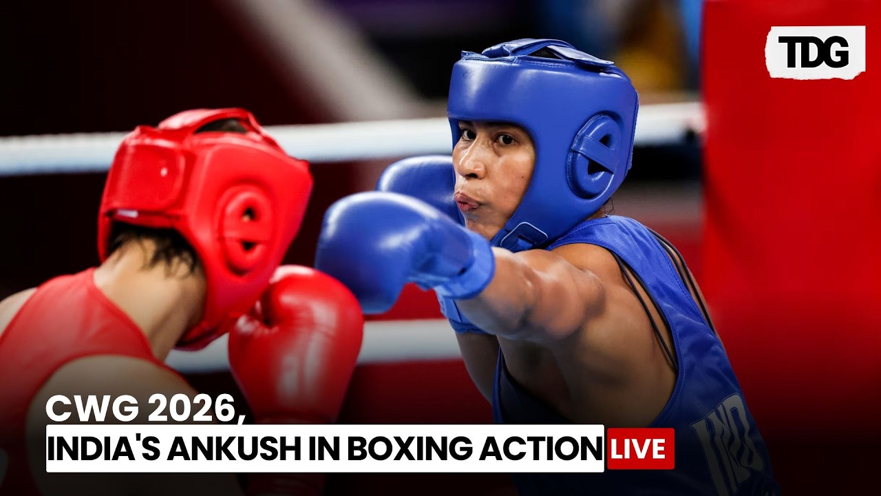 WATCH COMMONWEALTH GAMES 2026 | BOXING | Ankush Vs Zalaan Jan | Men's 80kg Boxing | LIVE