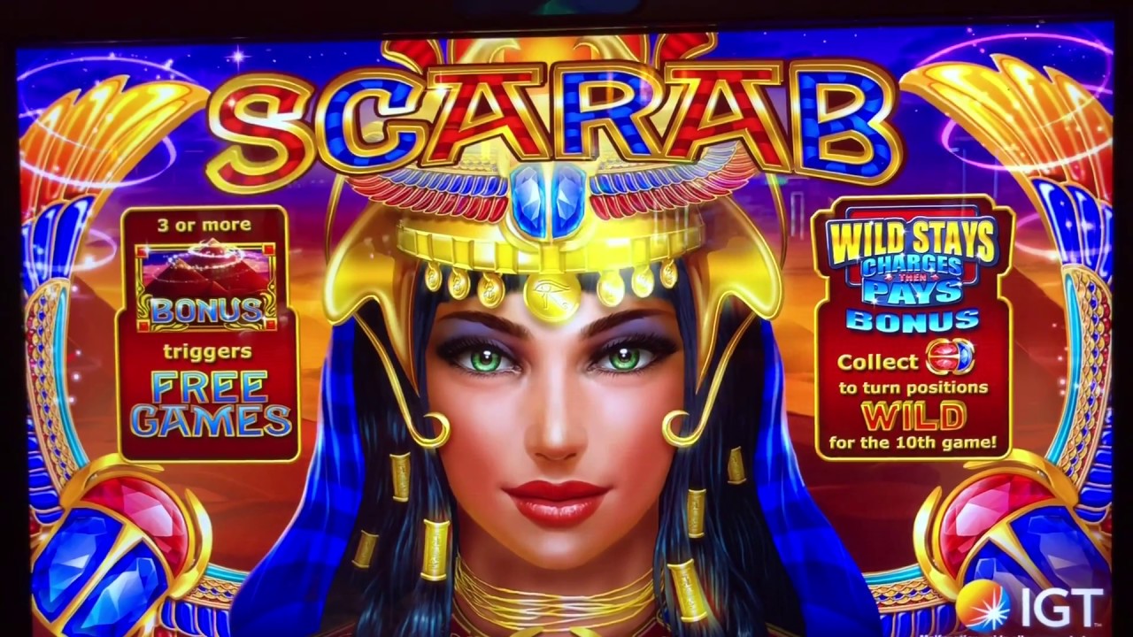 SCARAB SLOT MACHINE★NEW! PLAYING AT CASINO★ZEUS UNLEASHED★FOUR WINDS CASINO (IGT)