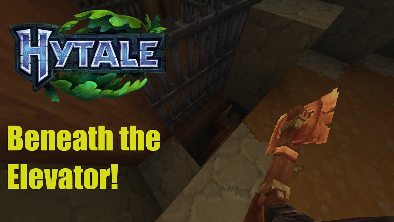 Hytale ep 2: Beneath the Elevator!