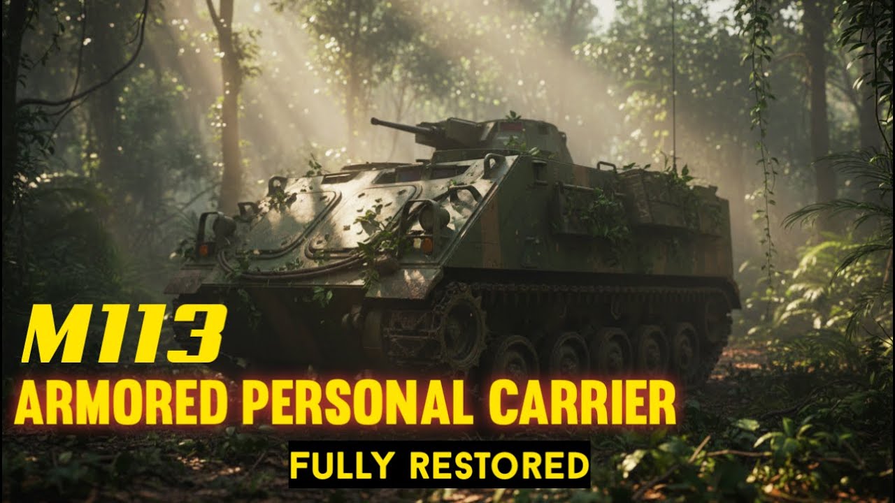 M113 Armored Personnel Carrier Fully Restored | U.S Army's | ULTRA POLA X