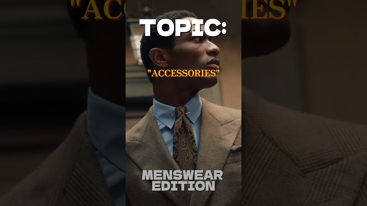MUST HAVE ACCESSORIES FOR MEN! 